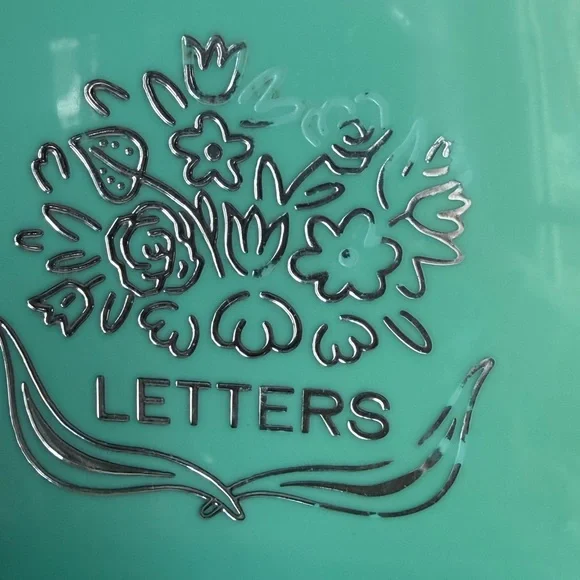 Vintage Fesco Plastic Letter Organizer Wall Mount Decor - Picture 6 of 10